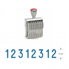 15128 ленточный нумератор, 12мм, 8 разрядов