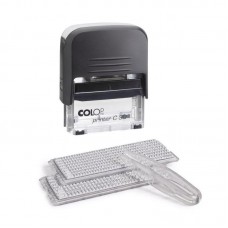 Printer С30-Set, Самонаборный штамп 5 строк с 2-мя кассами пластик 47х18мм