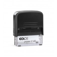 Printer С 40 Compact cover, Оснастка для штампа 59х23мм с крышкой 